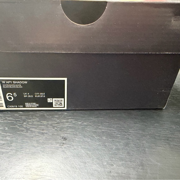 Nike Woman Air Force 1 shadow White Sneakers - Picture 4 of 4